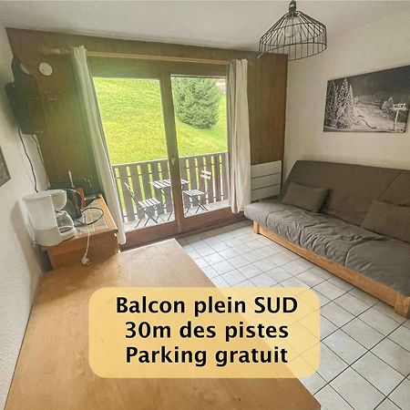 Joli Studio 4 Pers 30M Des Pistes Balcon Plein Sud Au Pieds Des Pistes B27- Draps Non Compris Saint-Jean-dʼAulps Eksteriør bilde