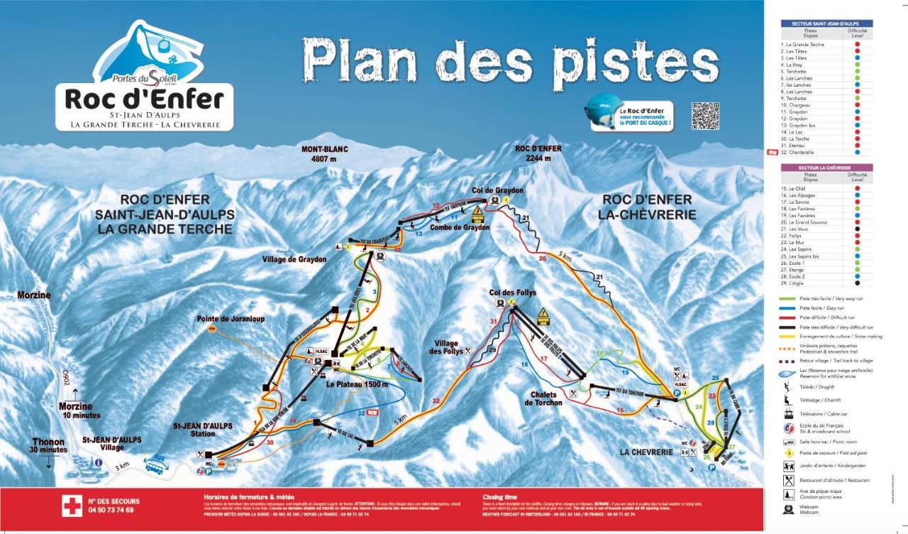 Joli Studio 4 Pers 30M Des Pistes Balcon Plein Sud Au Pieds Des Pistes B27- Draps Non Compris Saint-Jean-dʼAulps Eksteriør bilde