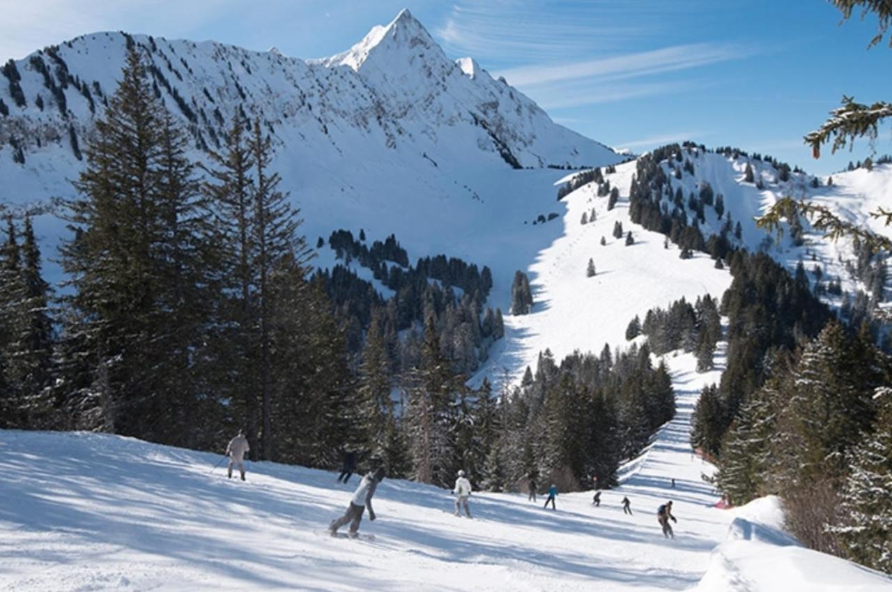 Joli Studio 4 Pers 30M Des Pistes Balcon Plein Sud Au Pieds Des Pistes B27- Draps Non Compris Saint-Jean-dʼAulps Eksteriør bilde