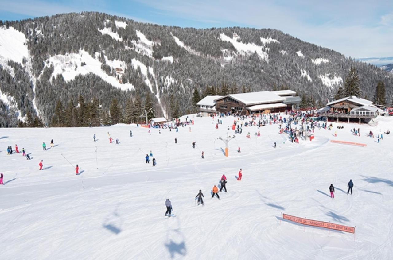 Joli Studio 4 Pers 30M Des Pistes Balcon Plein Sud Au Pieds Des Pistes B27- Draps Non Compris Saint-Jean-dʼAulps Eksteriør bilde