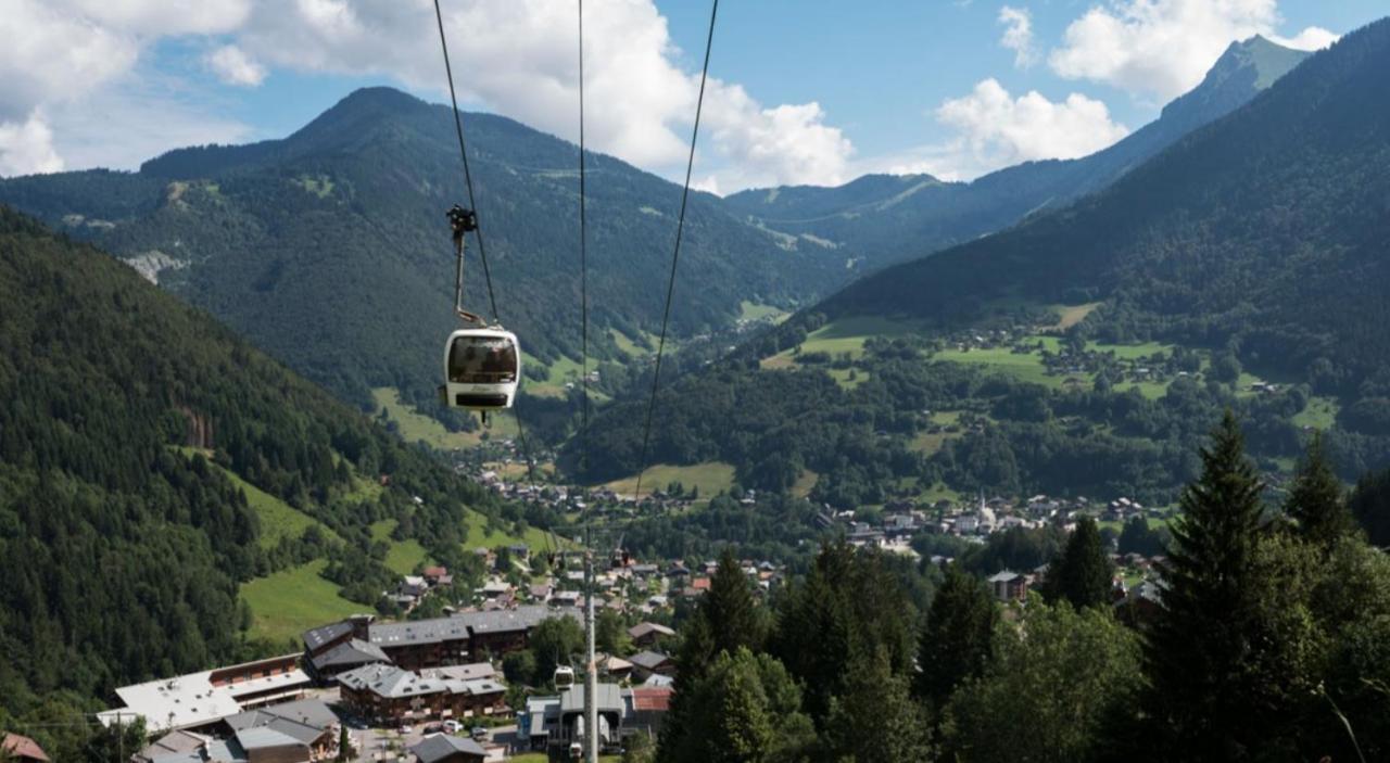 Joli Studio 4 Pers 30M Des Pistes Balcon Plein Sud Au Pieds Des Pistes B27- Draps Non Compris Saint-Jean-dʼAulps Eksteriør bilde