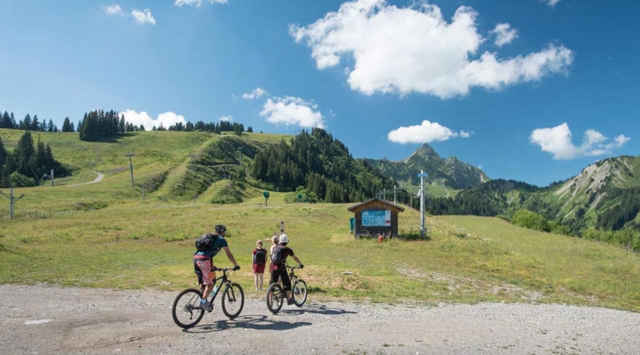 Joli Studio 4 Pers 30M Des Pistes Balcon Plein Sud Au Pieds Des Pistes B27- Draps Non Compris Saint-Jean-dʼAulps Eksteriør bilde