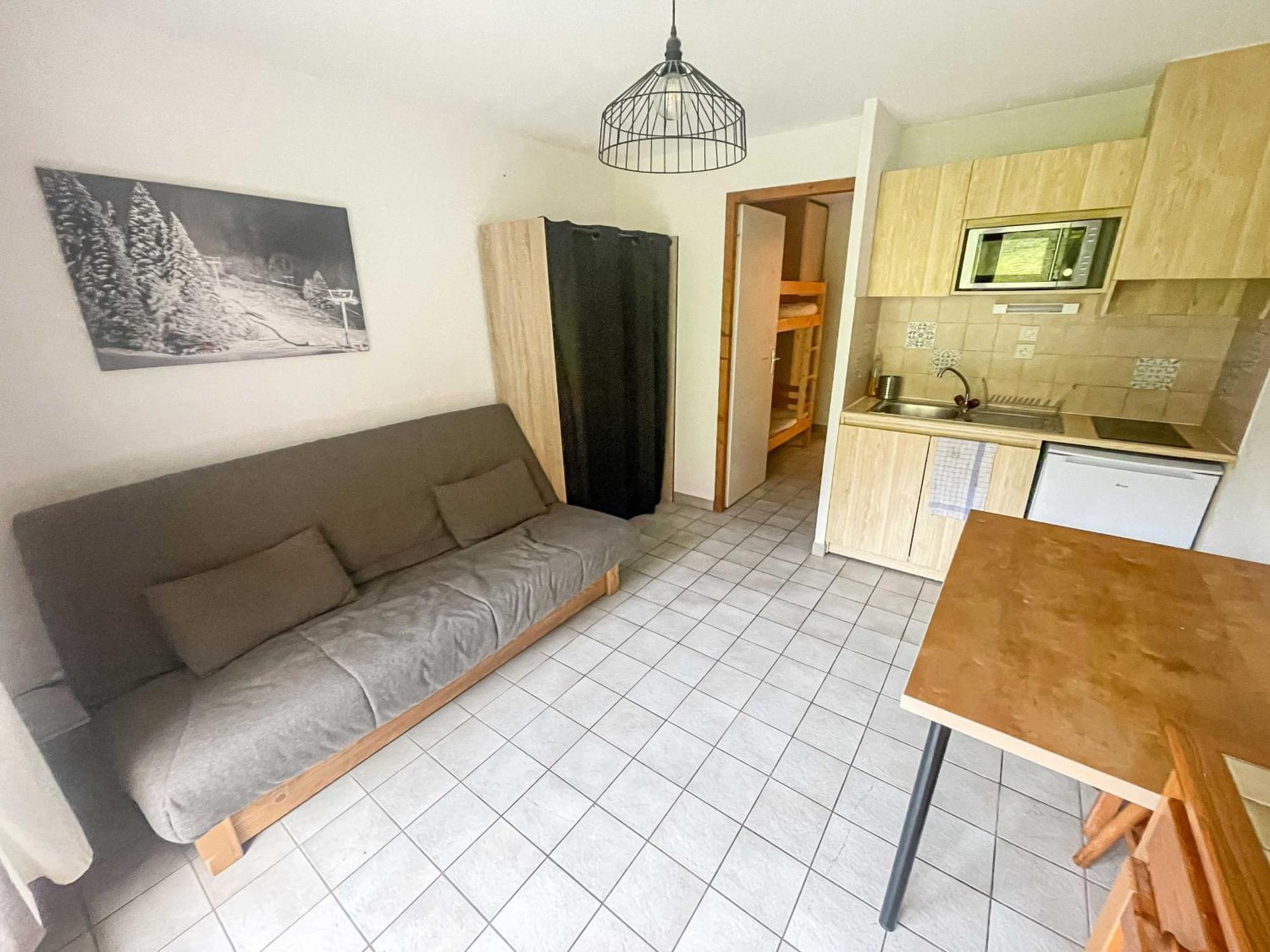 Joli Studio 4 Pers 30M Des Pistes Balcon Plein Sud Au Pieds Des Pistes B27- Draps Non Compris Saint-Jean-dʼAulps Eksteriør bilde